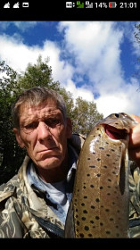 Ленок 1.2 кг, река Тудур