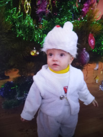 Белый и пушистый