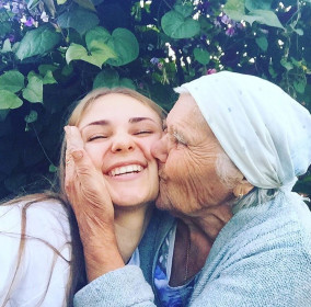 Любовь прабабушки безгранична!