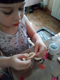 Лепим, лепим...