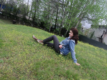 Поле из одуванчиков