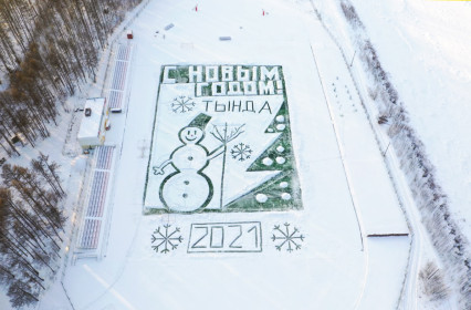 Тындинская Новогодняя открытка!)