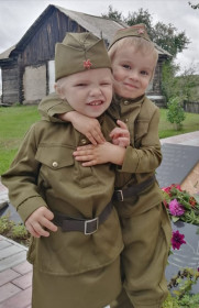 Маленькие защитники села Сычевка