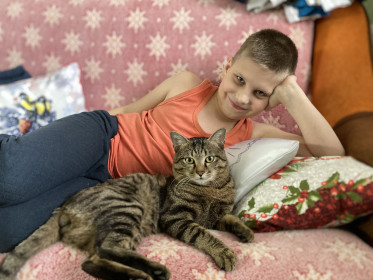 Барсик, 2 года, 4 кг. Идеальный кот для нашей семьи. г. Благовещенск