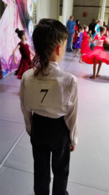 Степан 10 лет. Готовимся к выступлению. с. Серышево