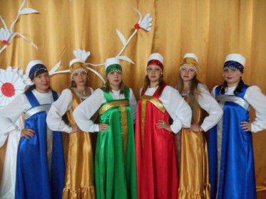 Фотосессия перед концертом: хор «Флэшь»