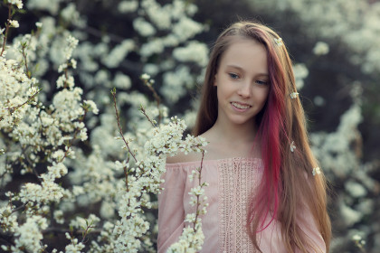 Цветущая яблонька. г.  Благовещенск