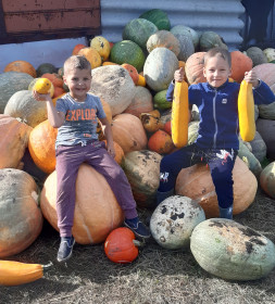 Тыквенной радостью делимся из Нижней Полтавки