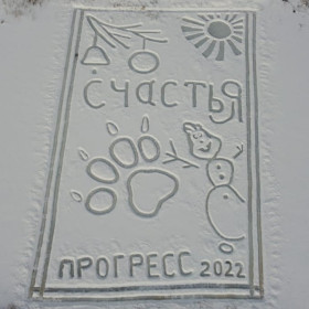 Счастливый привет из Прогресса!