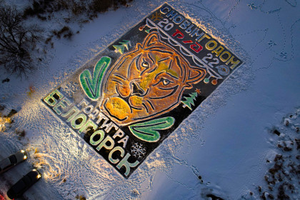 Поздравление от амурского Тигра из Белогорска