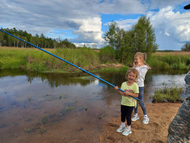 Дачная  рыбалка.