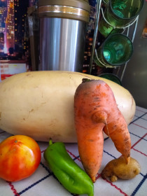 Урожай юного огородника из г. Свободного