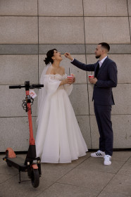 Семья Кузнецовых. Поженились в 2022 году в пятницу 13-го