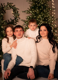 Мама, папа, брат и Я!