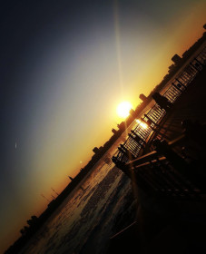 Набережная реки Амур