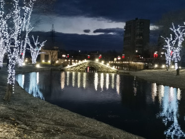 Мостик в парке Дружбы