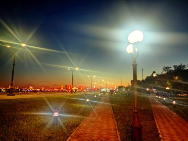 Огни набережной