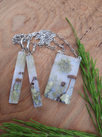 Лесные полянки в тумане