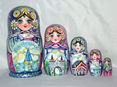 Матрешки «Благовещенск»