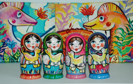 Матрешки с Амурозаврами