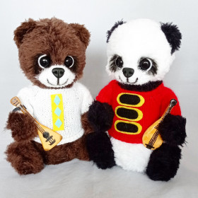 Мишки  российско-китайские