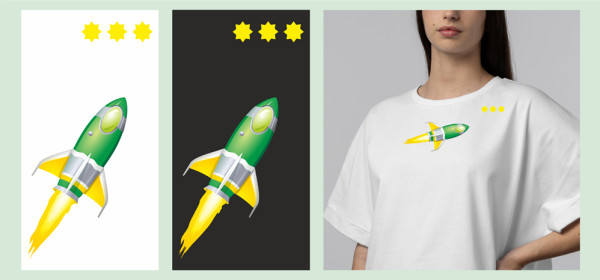 Футболка «В космос – просто!»