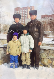 Кинотеатр «Гилюй», март, 1995 г.