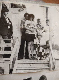 Празднование дня рождения, ст. Беленькая 1977 год, СМП 567