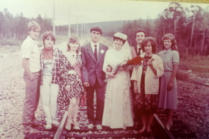 Бамовская свадьба в п. Юктали. 15 июля 1988 г.