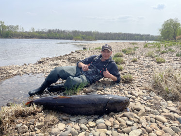 Таймень, река Бурея