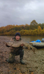 Щука из реки Бысса