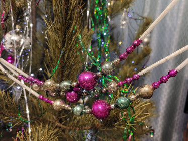 Бусы для ёлочки