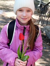 Тюльпан для доченьки