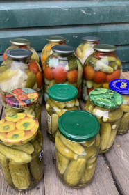 Заготовки на зиму в с.Муравьёвка