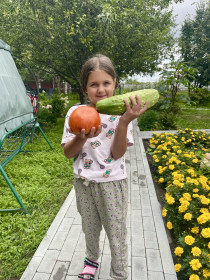 Помидорно-огуречные великаны, с. Усть-Ивановка