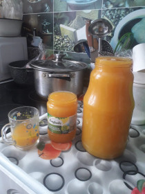 Тыквенный сок-вкусняшка с яблоком, Успеновка