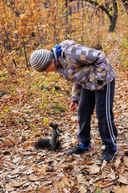 Осень. Первомайский парк.
