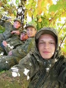 Осень в армии. полигон Екатеринославки