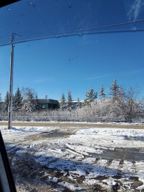 Снежная осень в Ушумуне