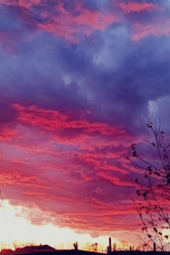 Вечерний закат. с. Грибское