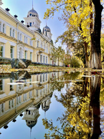 Зеркальное отражение осени, г. Благовещенск