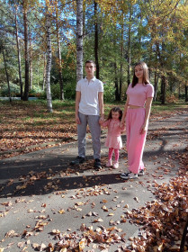 Дети в золотом парке, с. Козьмодемьяновка