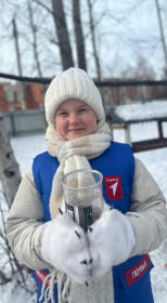 Помогаем пернатым пережить зиму, п. Юктали