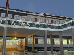 снег, школы