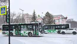За два года Благовещенск закупит полсотни новых автобусов на газовом топливе
