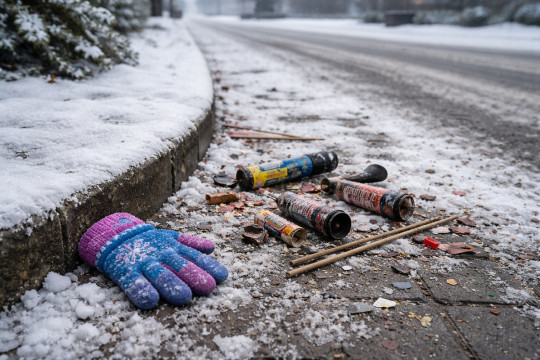 фейерверки, салют, новый год