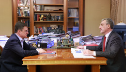 Василий Орлов обсудил с вице-премьером Правительства России газификацию Приамурья