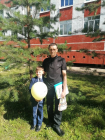 Мой папа Сергей, п. Юктали