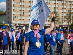 шествие день города благовещенск