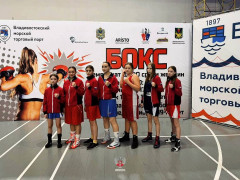 Сборная Приамурья на чемпионате и первенстве ДФО по боксу во Владивостоке